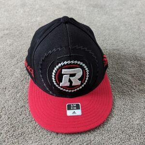 Adidas Ottawa RedBlacks CFL Primary Fan 9FIFTY Snapback Cap, Red/Black, Wool